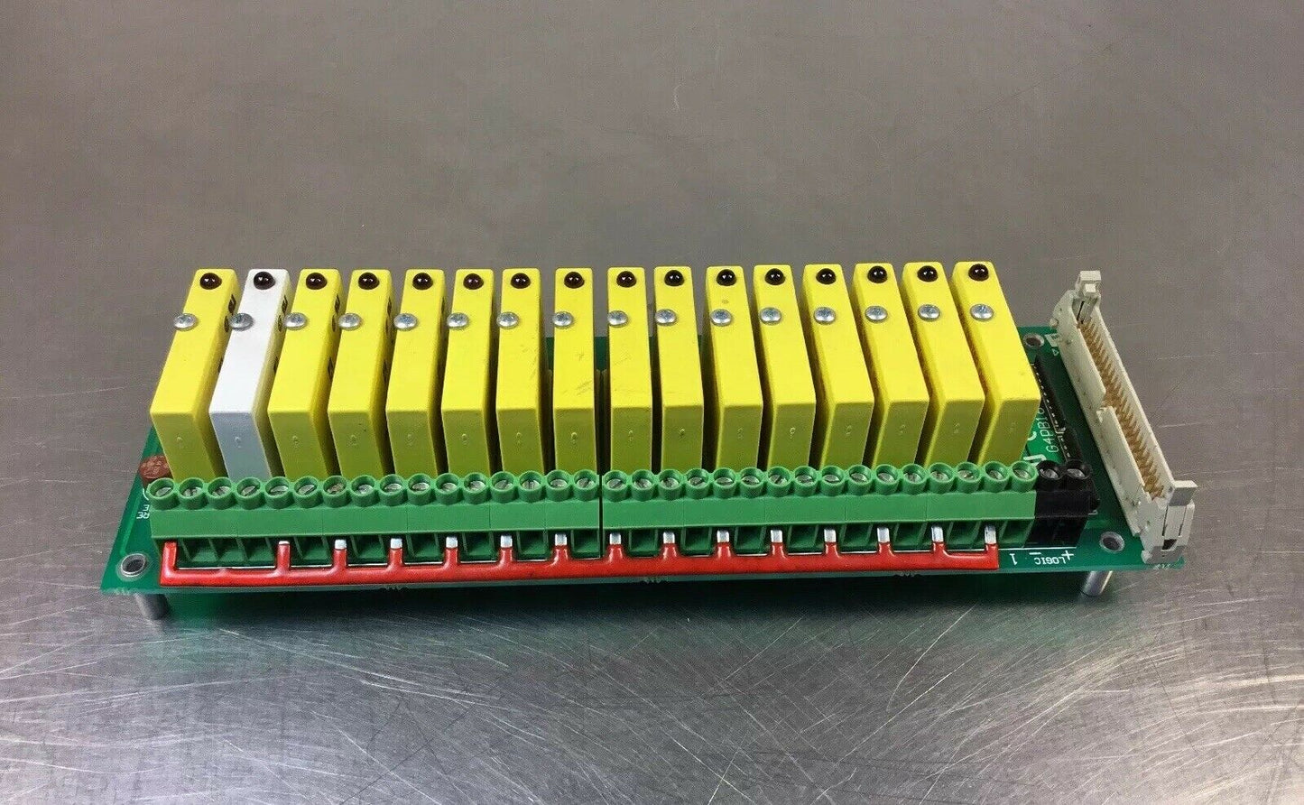 Opto 22 G4PB16 Mounting Board with 16 Input Modules. 3B