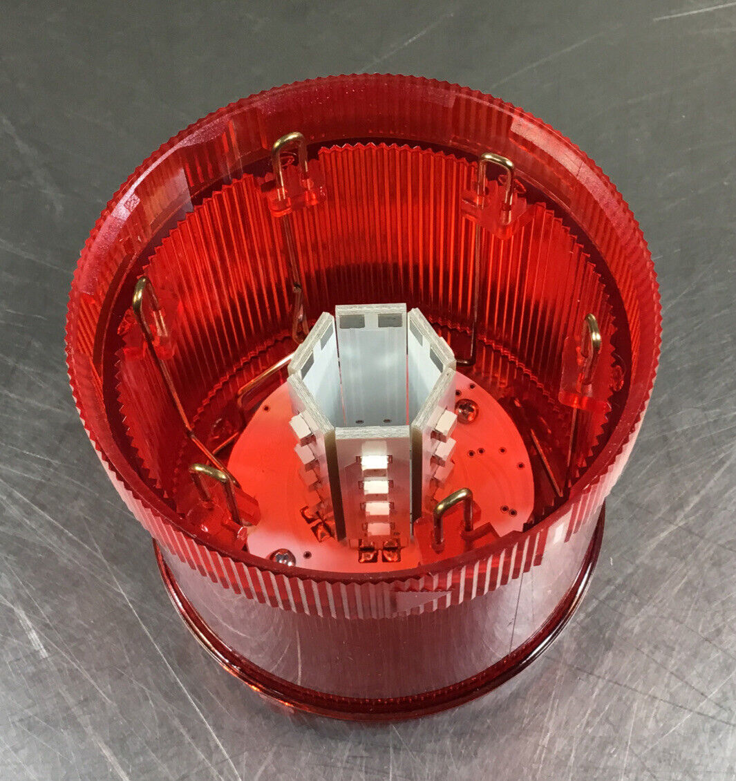 NEW SIEMENS 8WD4-420-5DB RED ROTATING LIGHT 3E-17