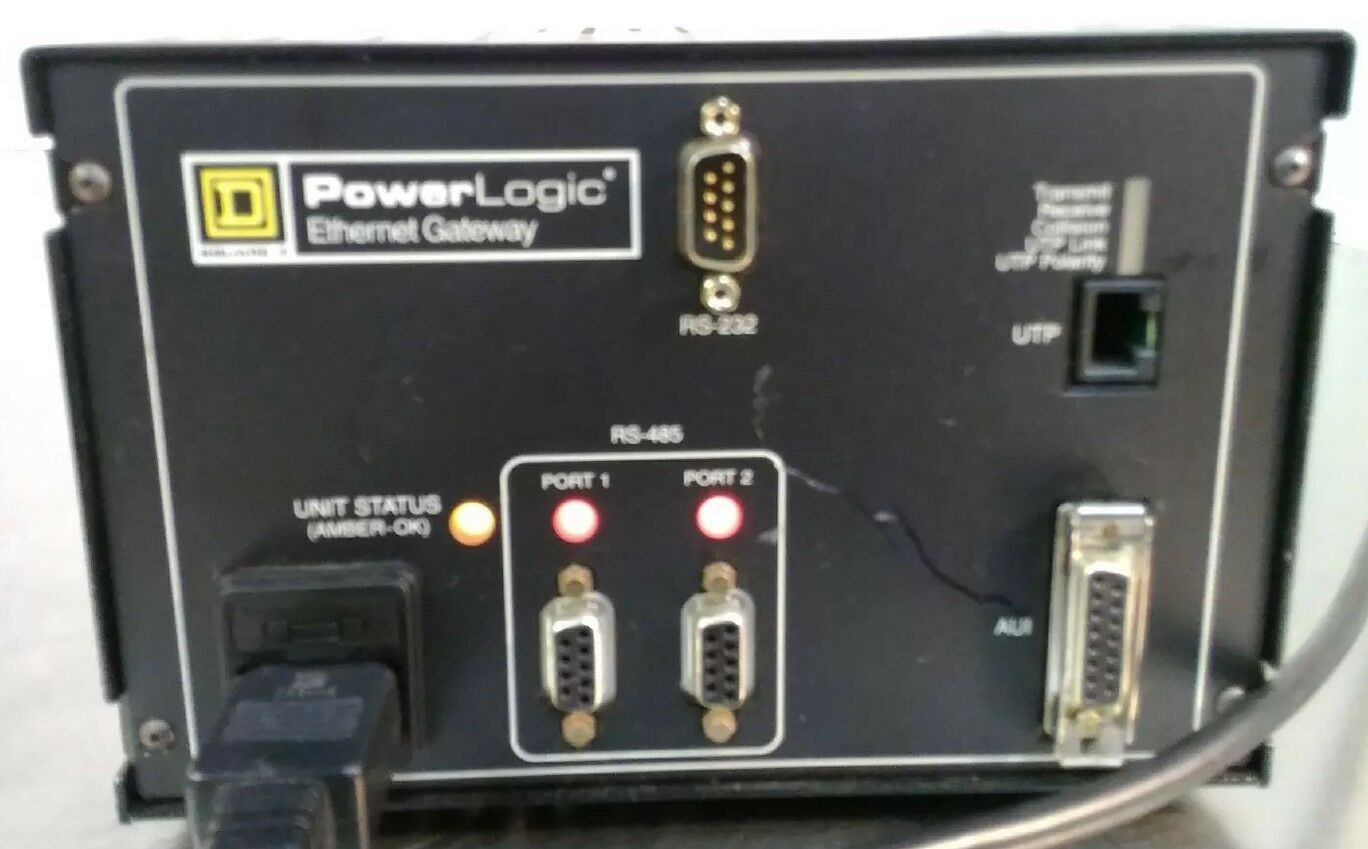 SQUARE D POWER LOGIC ETHERNET GATEWAY 3050 EGW2 63230-210-100 3E-11
