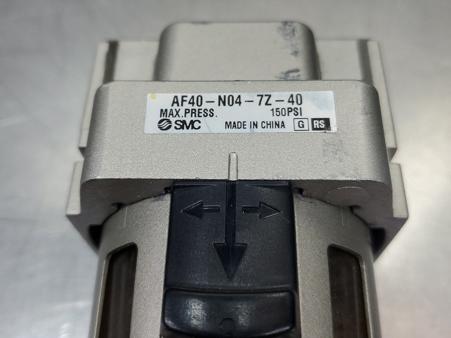 SMC AF40-N04-7Z-40 150 PSI Pneumatic Mist Separator. 6E-14