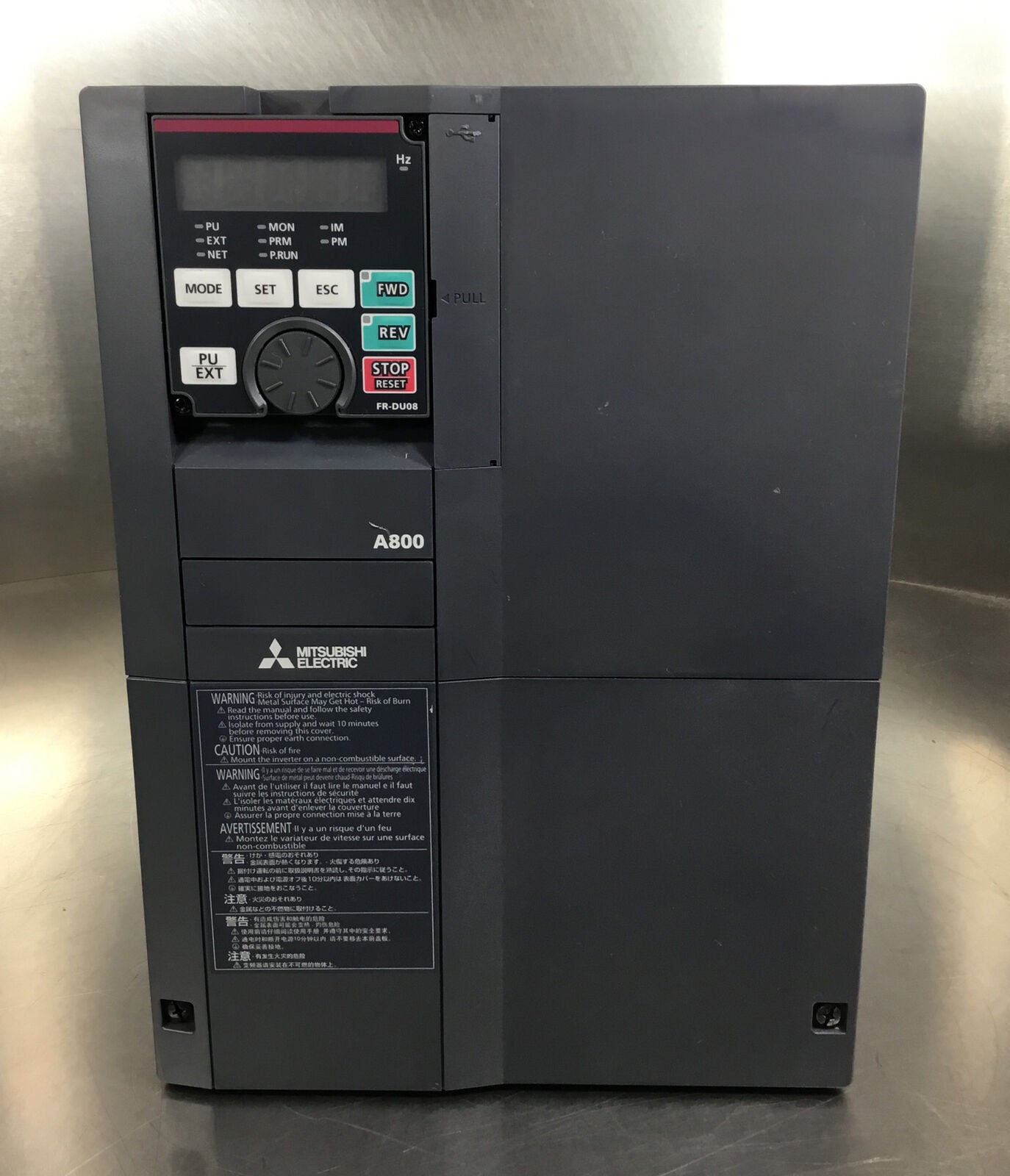 Mitsubishi FR-A840-11K-1 INVERTER 3Ph 0.2-590Hz 11KW 15HP 2C 
