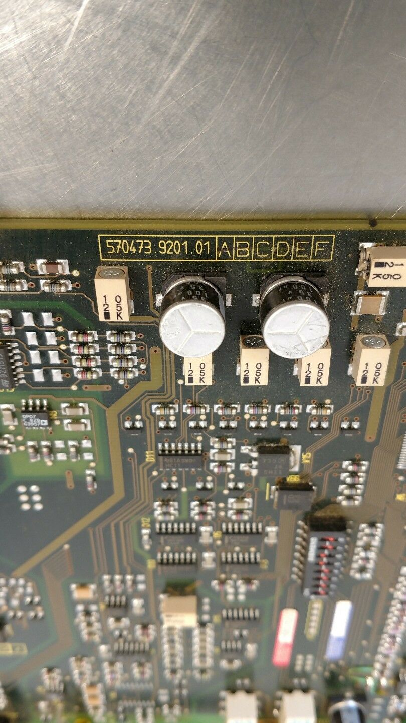 Siemens 570473.9201.01 Modular Control Board BIN#2