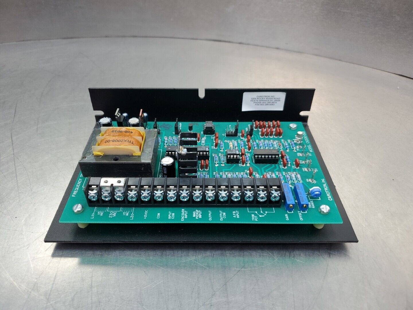 Modulo Frequenza-Tensione CAROTRON FTV220-000 – Nuovo