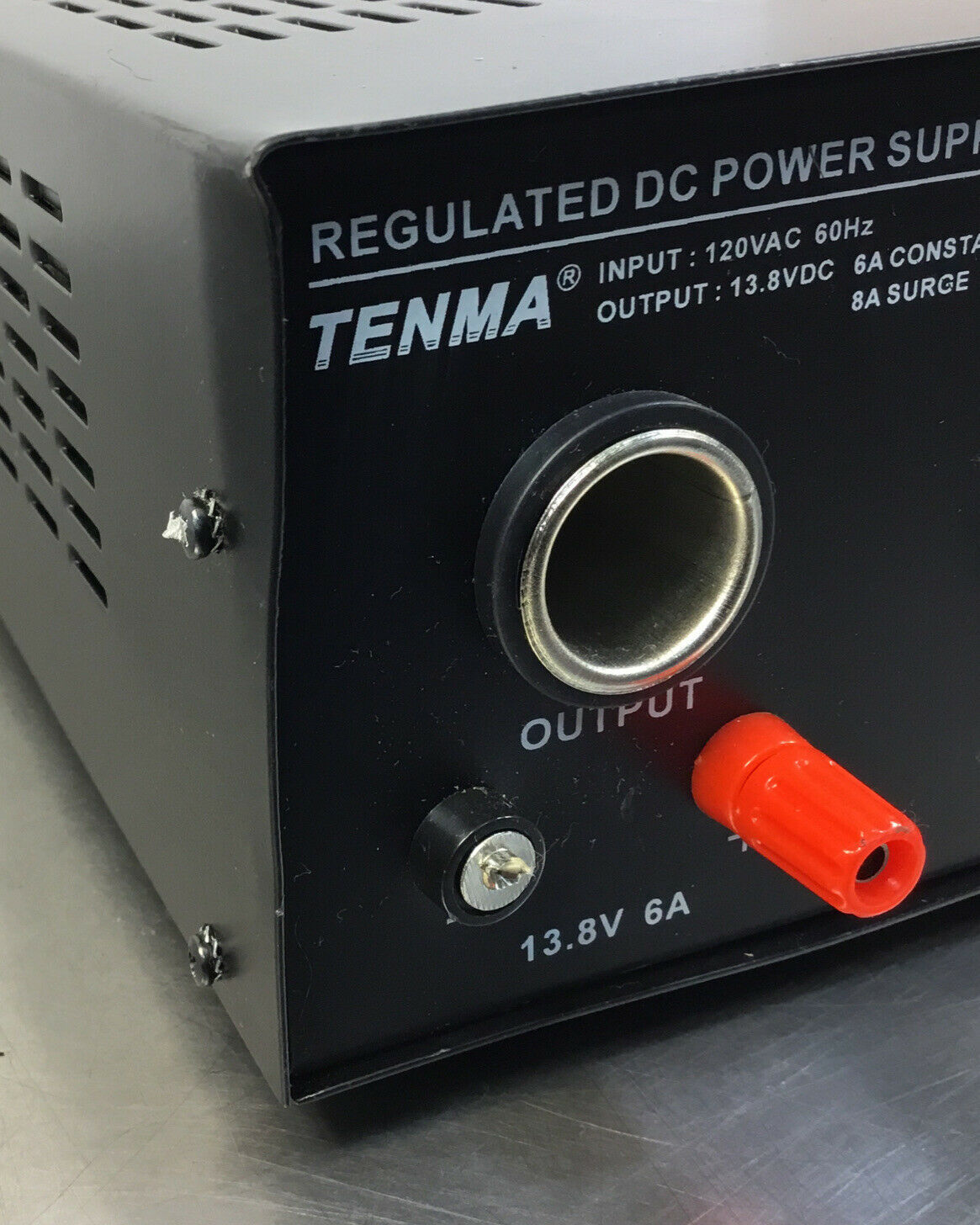 Tenma 72-8141 Regulated DC Power Supply 13.8V 6A 4B