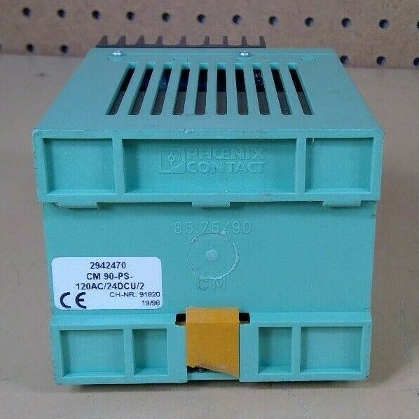 Phoenix Contact CM 90-PS-120AC/24DCU/2 ( 2942470 ) Power Supply 4E-9
