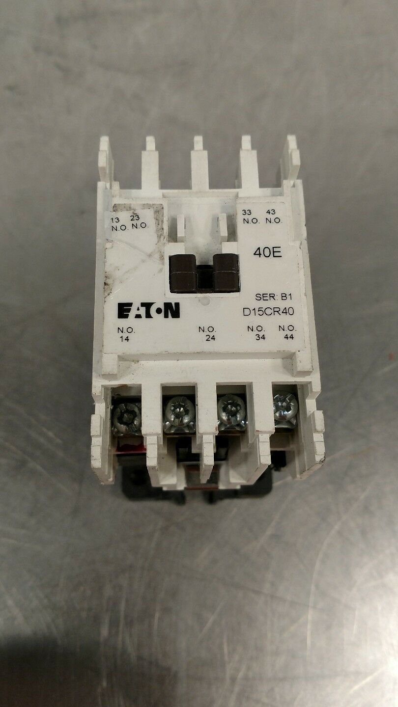 Eaton (Cutler-Hammer) Multi-Pole Relay D15CR40 main image 0