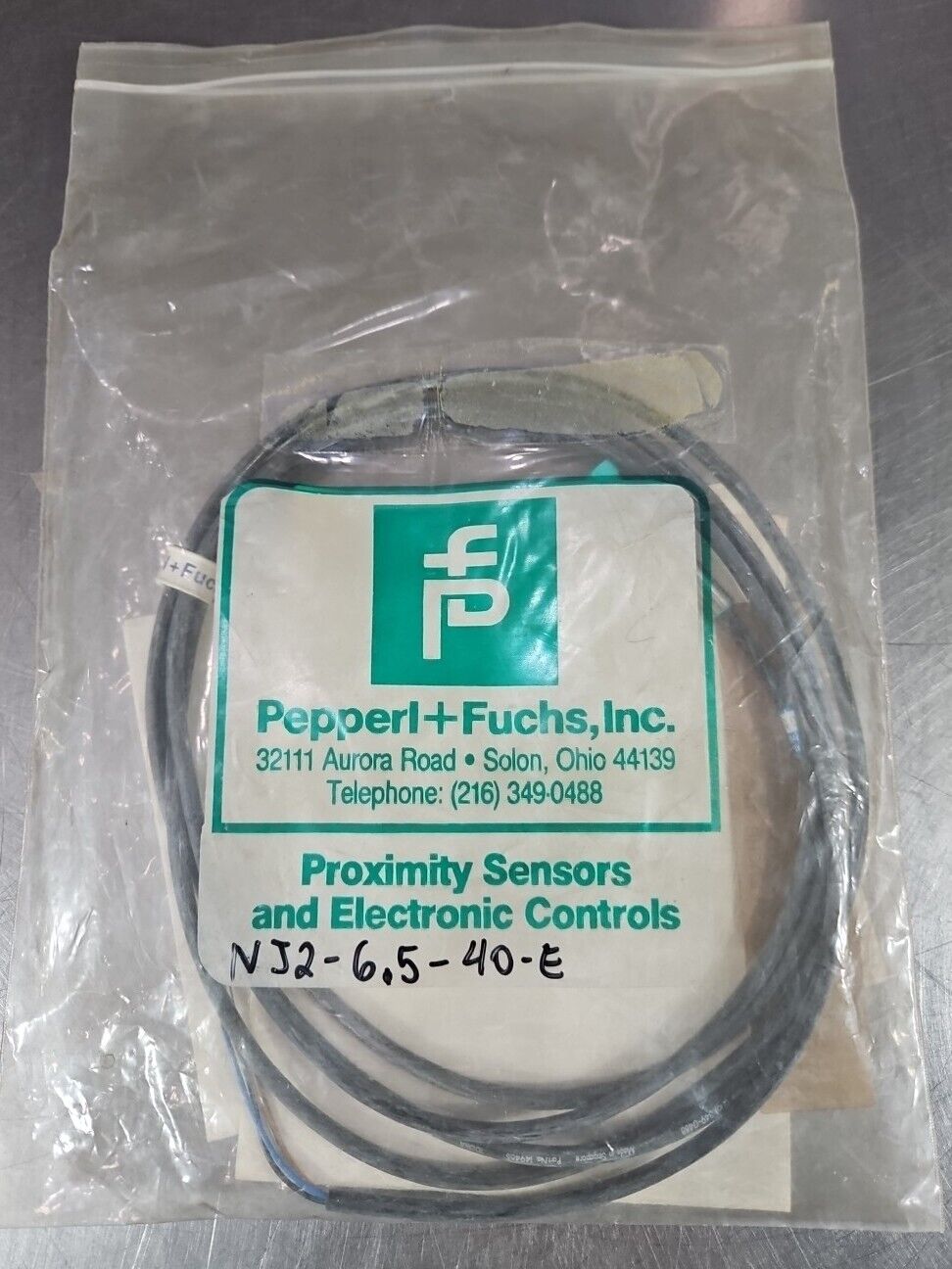 Pepperl+Fuchs NJ2-6.5-40-E2 Inductive Proximity Sensor Loc5E-25