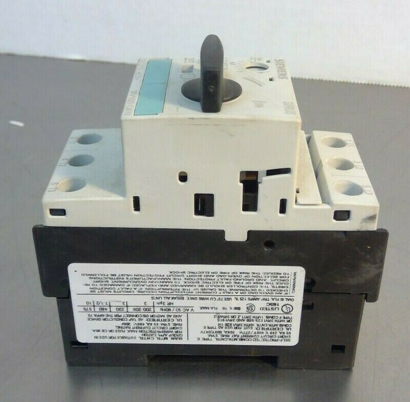 Siemens - Sirius - 3RV1021-1JA10 - Manual Motor Starter 4D