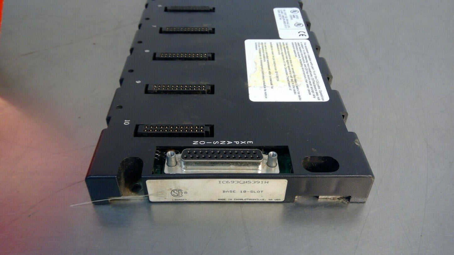 GE Fanuc- IC693CHS391H - Base 10-Slot Expansion 3C