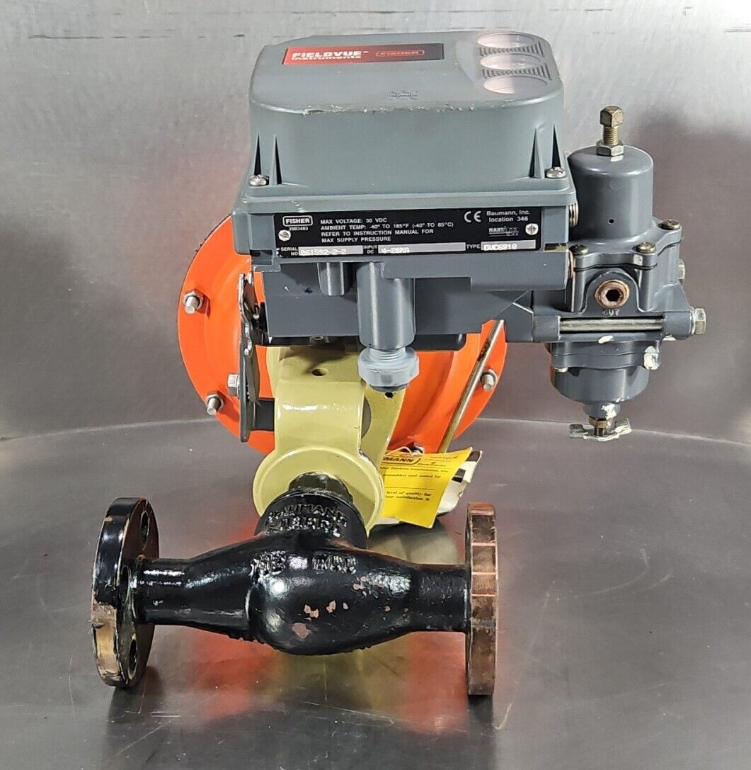 Fisher FIELDVUE DVC6010 Valve Positioner with 32-24588C. Loc 6E