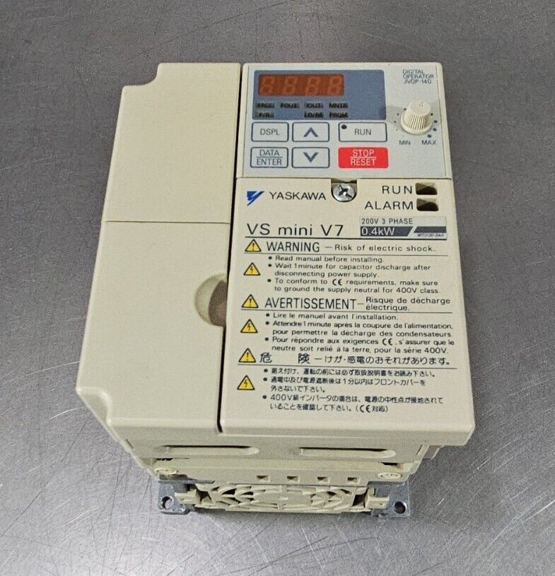 YASKAWA CIMR-V7AA21P5. Driver. Loc 1B-4