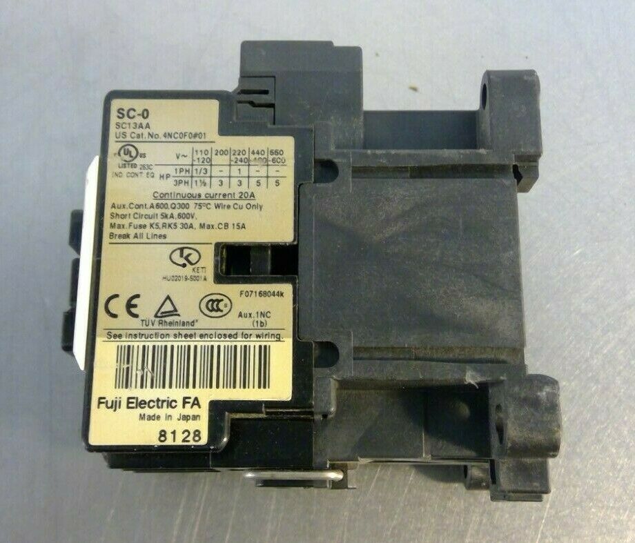 FUJI Electric - SC-0 - SC13AA - Contactor 4E-13