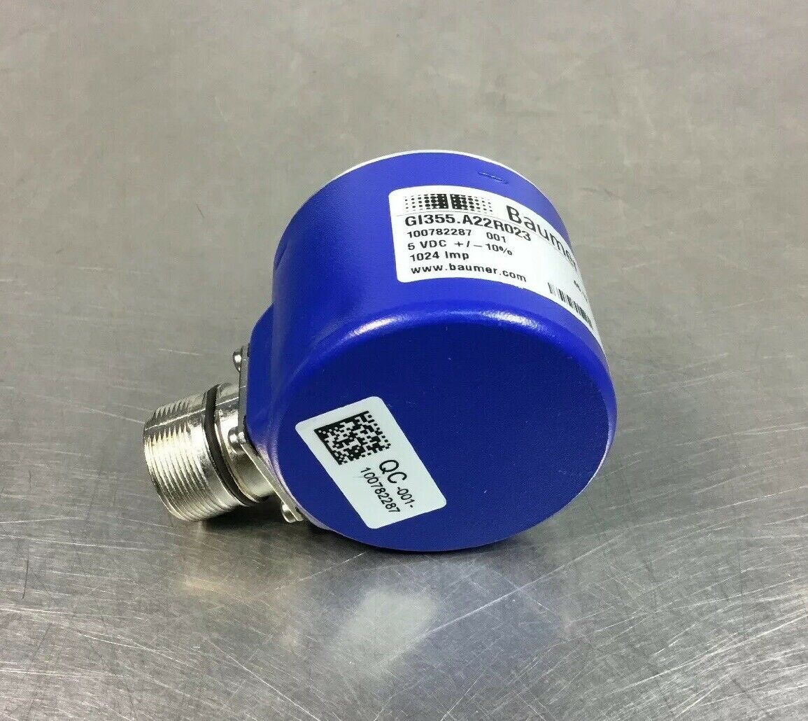 BAUMER ELECTRIC GI355.A22R023 INCREMENTAL ENCODER 5VDC Loc.1A