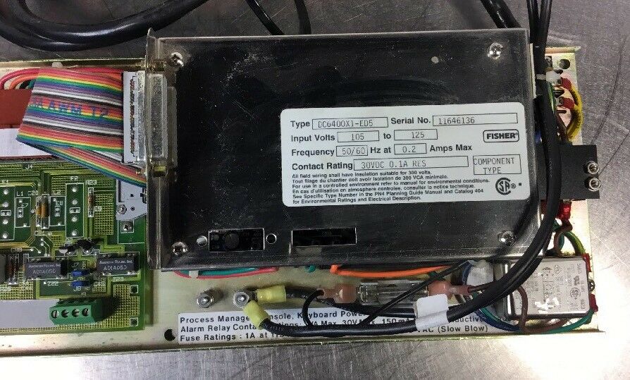 FISHER ROSEMOUNT DC6400X1-ED5 Power Converter Loc.4A