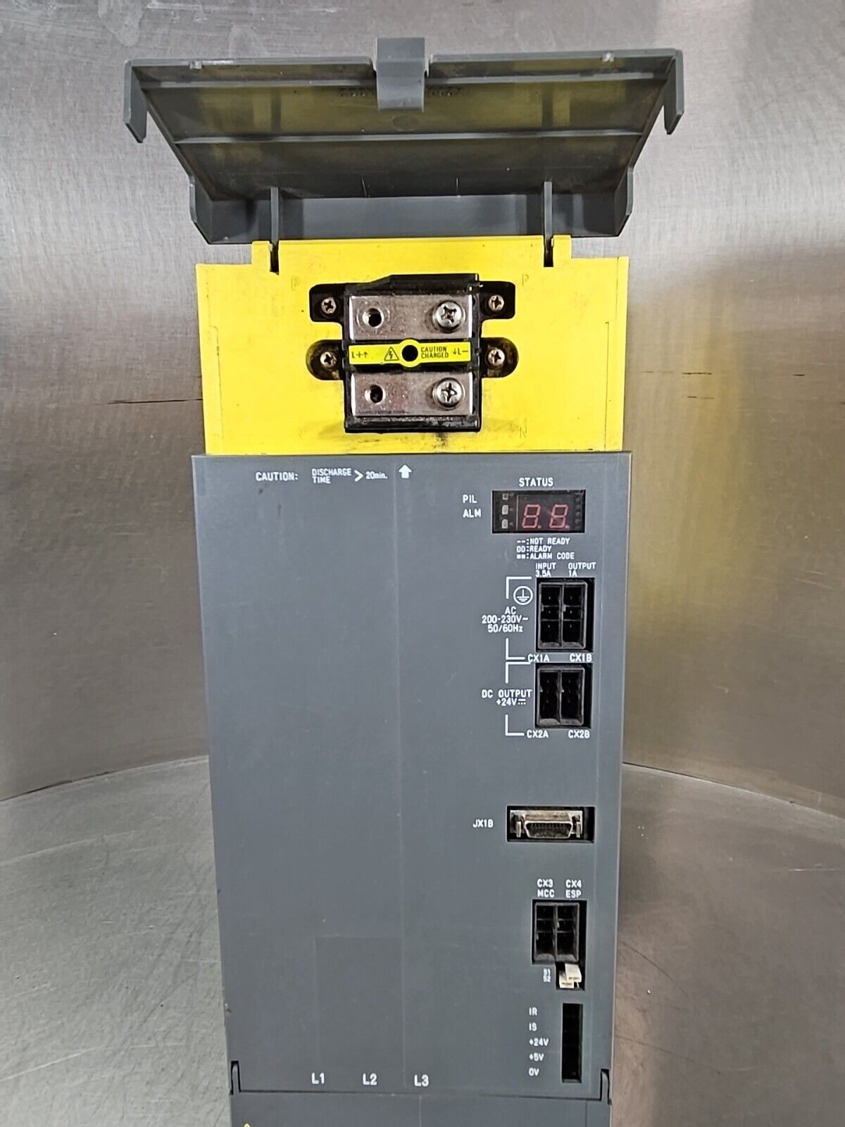 Fanuc A06B-6088-H215#H500 Ser. C 17.5kW Spindle Amplifier Module Loc 1F