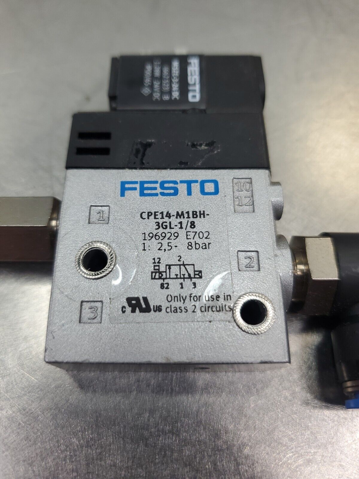 Festo CPE14-M1BH-3GL-1/8 Solenoid Valve. 6D-2