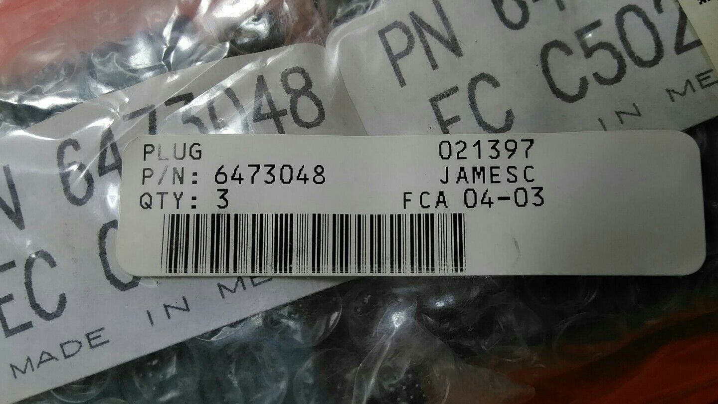 IBM 6473048 CHANNEL TERMINATOR - NEW. 3A