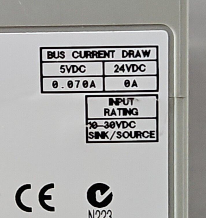 Allen-Bradley MicroLogix 1762-IQ16 Ser B. DC Input Module. 3B-23