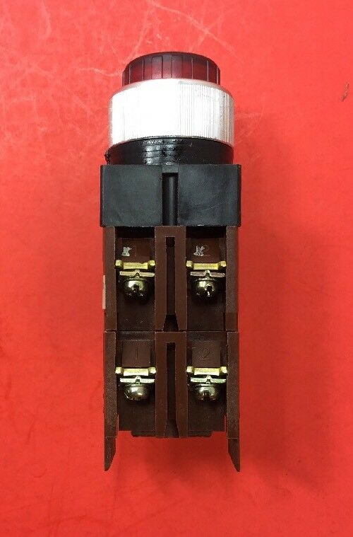 Fuji AH22 EL R11E3 Red Command Pushbutton Switch 4A