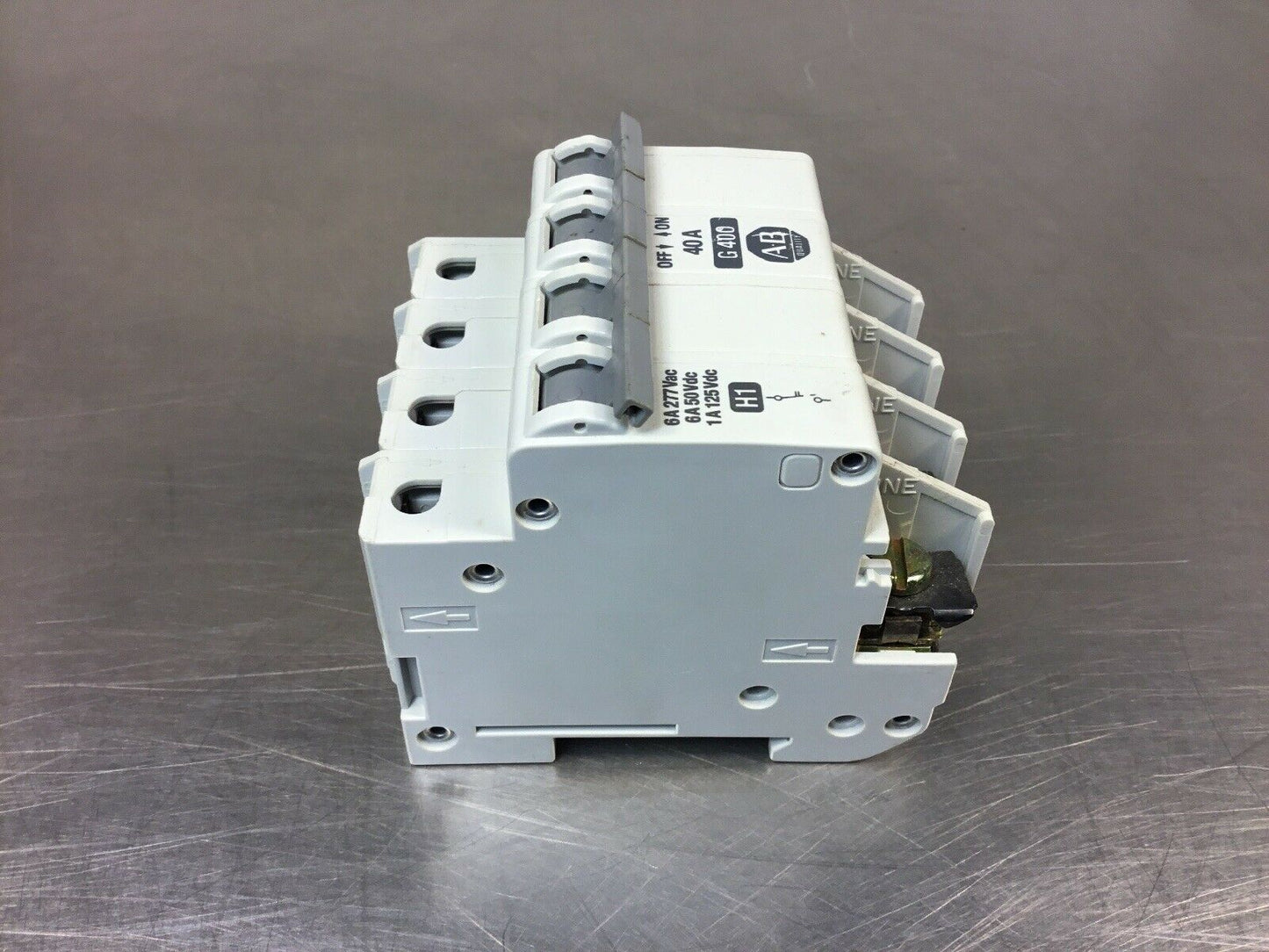 ALLEN BRADLEY 1492-CB3G400-H1 /A 40A Circuit Breaker 4B