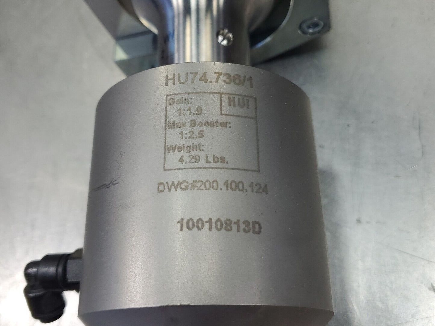 Herrmann KHS 20-IP50-L Ultrasonic Converter 20kHz w/HU74.736/1 Booster. 6E-21