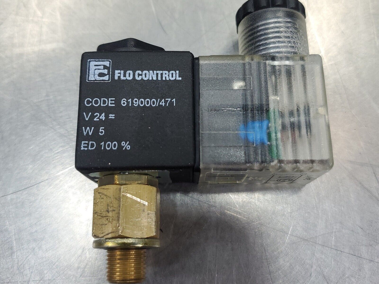 FLO CONTROL 619000/471 24VDC Solenoid Valves. 6D-16/17