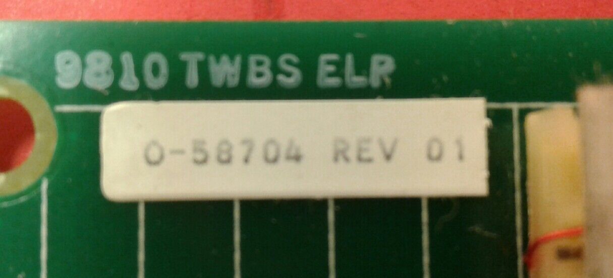 Reliance 0-58704 MaxPakIII Driver Interface Board Rev 01. 3B