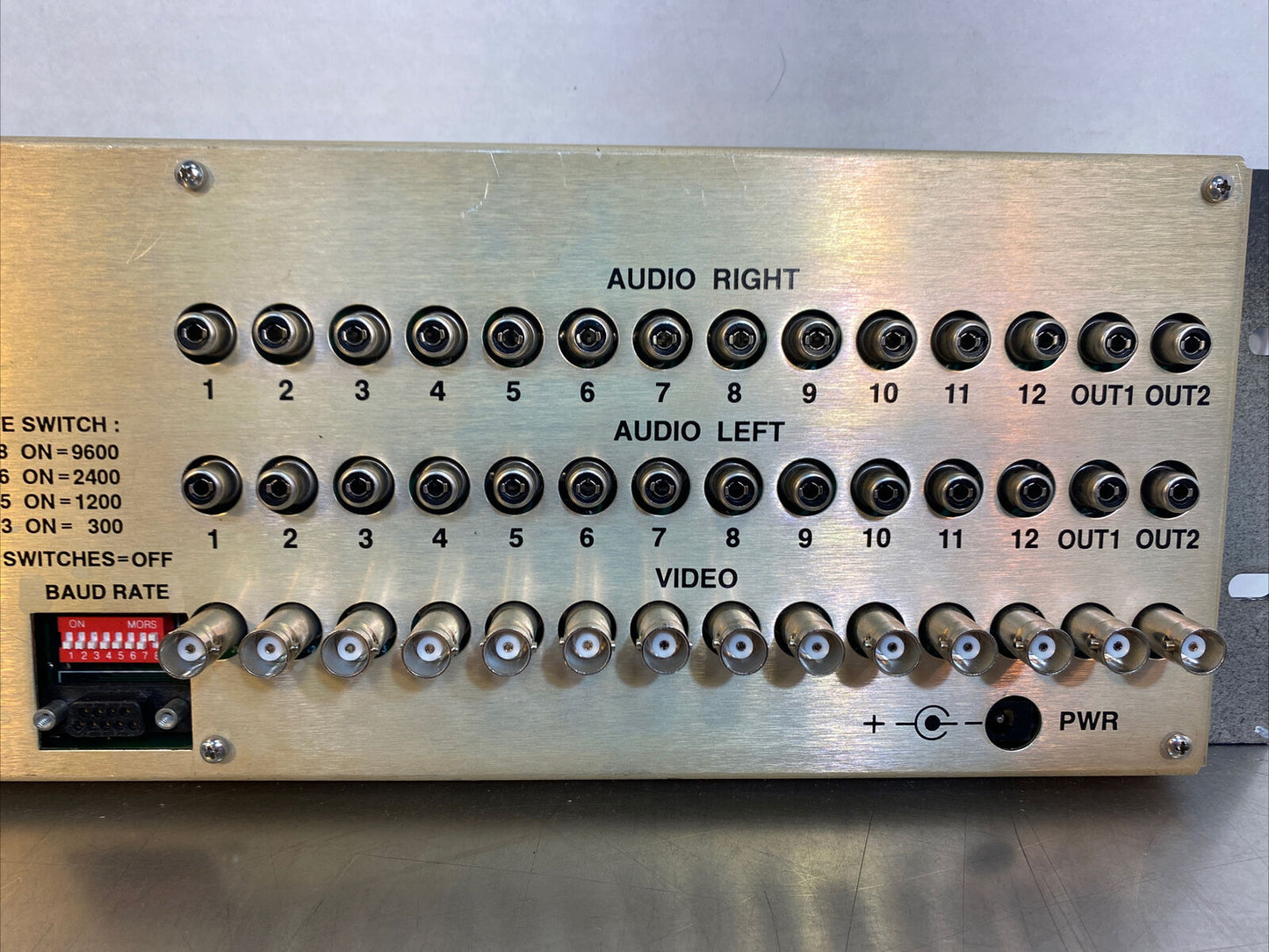 Knox RS 12x2 Audio/Video Routing Switcher Only 4D