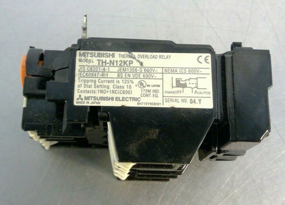Mitsubishi Electric - TH-N12KP - Thermal Overload Relay 4E-14