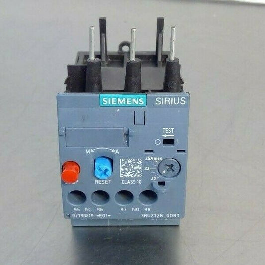 Siemens - Sirius - 3RU2126-4DB0 Overload Relay                             4E-13