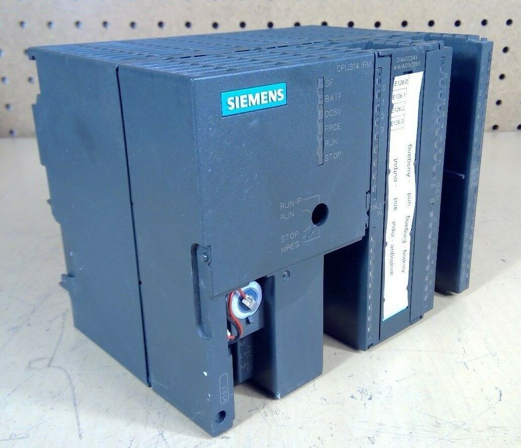 Siemens Simatic S7 - 6ES7 314-5AE83-0AB0 CPU314 IFM Controller 3H