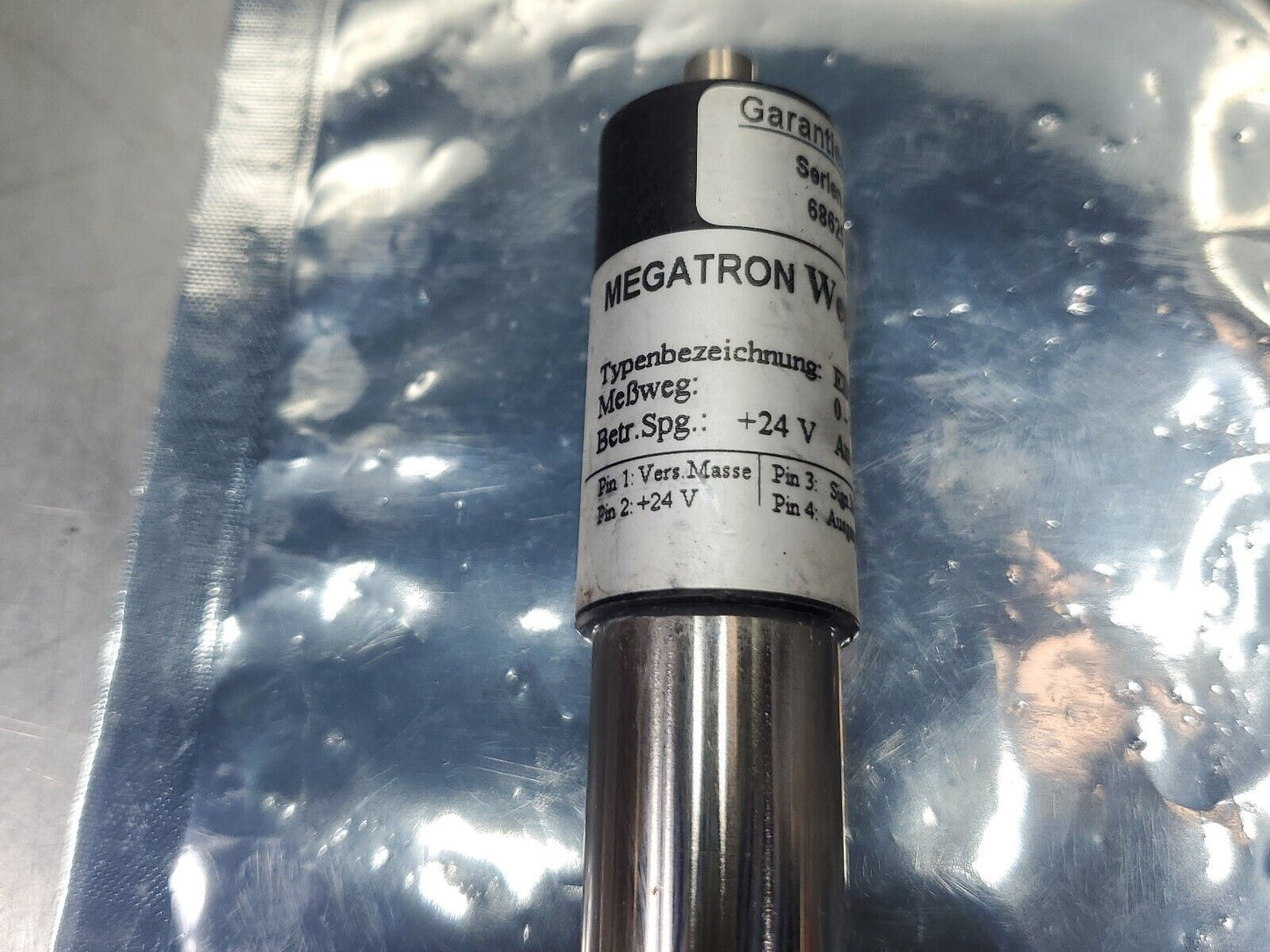 MEGATRON EDCT20-S-2420 0-20mm Pressure Sensor. 5E