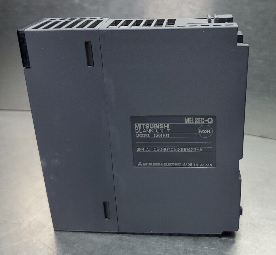 MITSUBISHI QG60 PLC BLANK FILLER MODULE. 3E-43