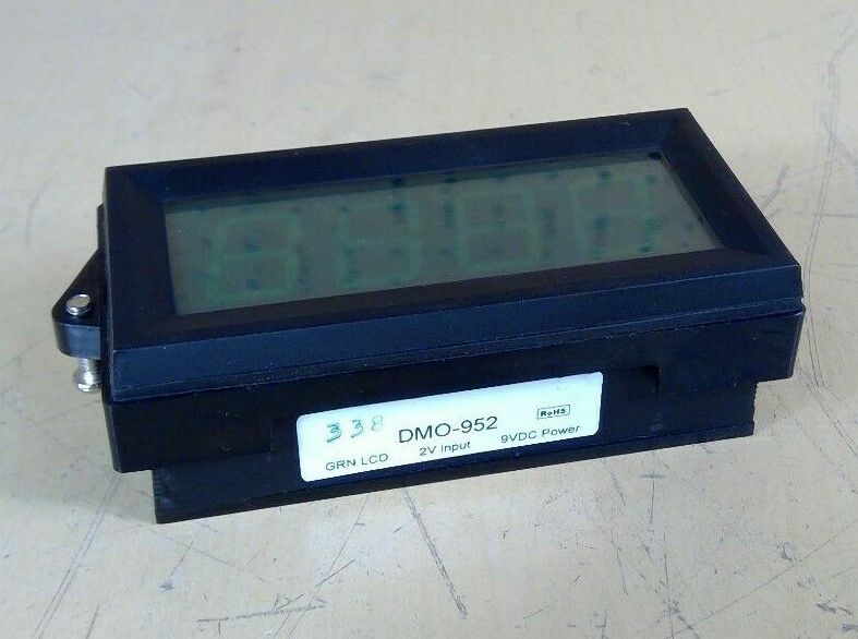 Jewell 1802111 - KNDMO-952 Digital Volt Meter 0-2 VDC GRN LED 83F8114 2D