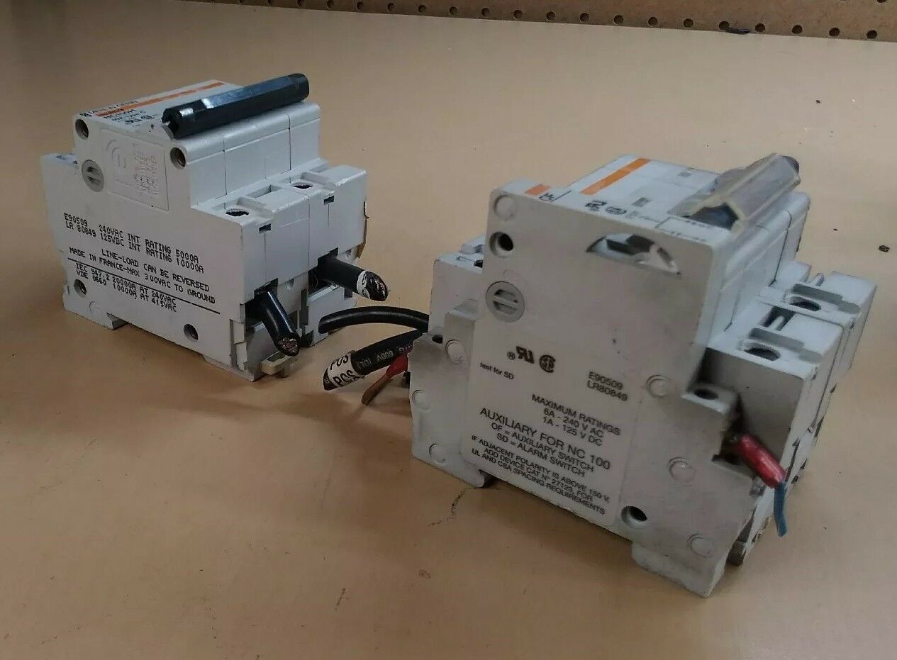 MERLIN GERIN MULTI 9 NC100H 80A-TYPE C CIRCUIT BREAKER , CAT. NO. 27174 4E-8