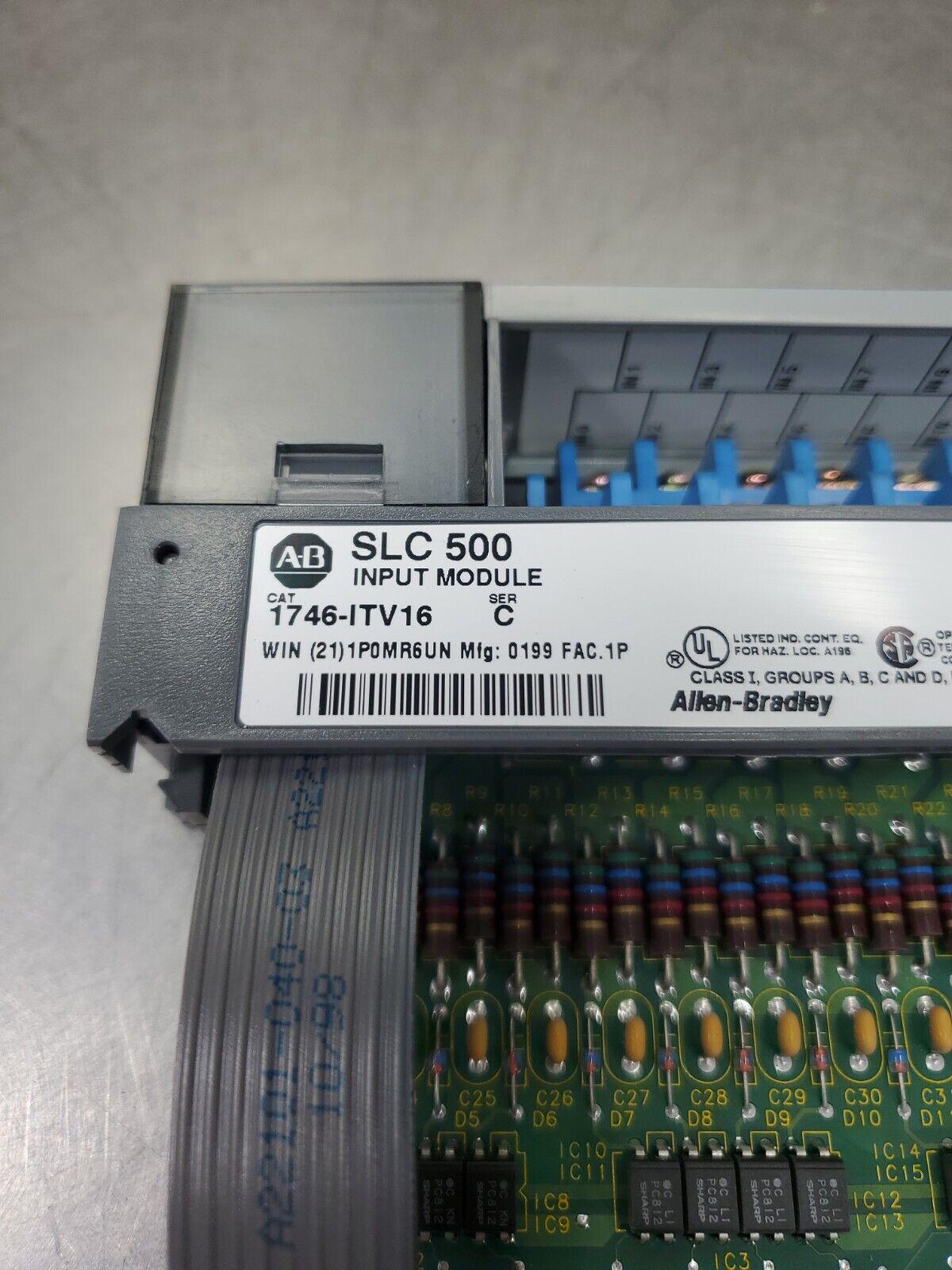 Allen Bradley 1746-ITV16 Ser. C Fast DC Source Input Module. 3B-14