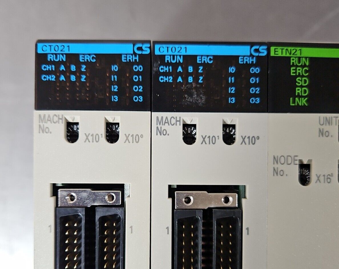 OMRON CS1G-CPU45H / PA209R/NCF71/CLK21-V1/ID231/OD262/ID261/ETN21/CT021. 3A-22