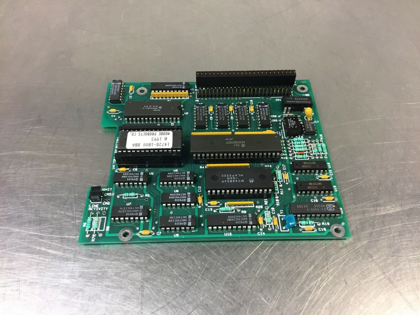 SIEMENS MOORE PRODUCTS 15897-1-8 Interface Board Controller Mod. 15897-1 BBA 3B