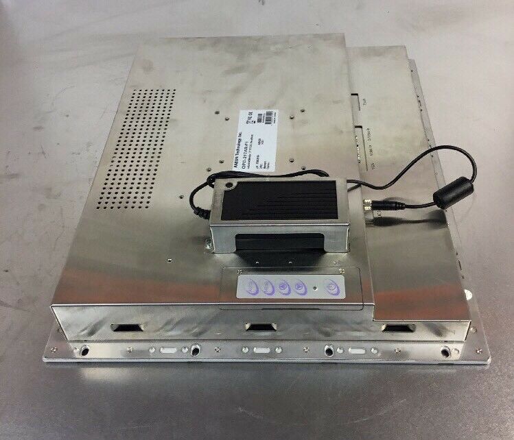 AAEON TECHNOLOGY OPD-217AR-F1 17" INDUSTRIAL MONITOR TFT DC RACK BEZEL 2D