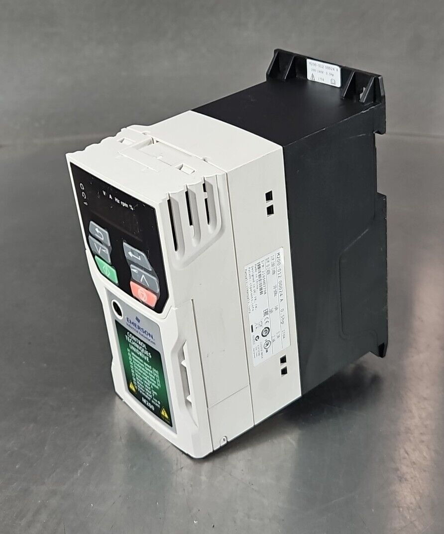 Emerson M200-012 00024A 0.5hp I/P 200-240V O/P 0-240V. Loc1D1