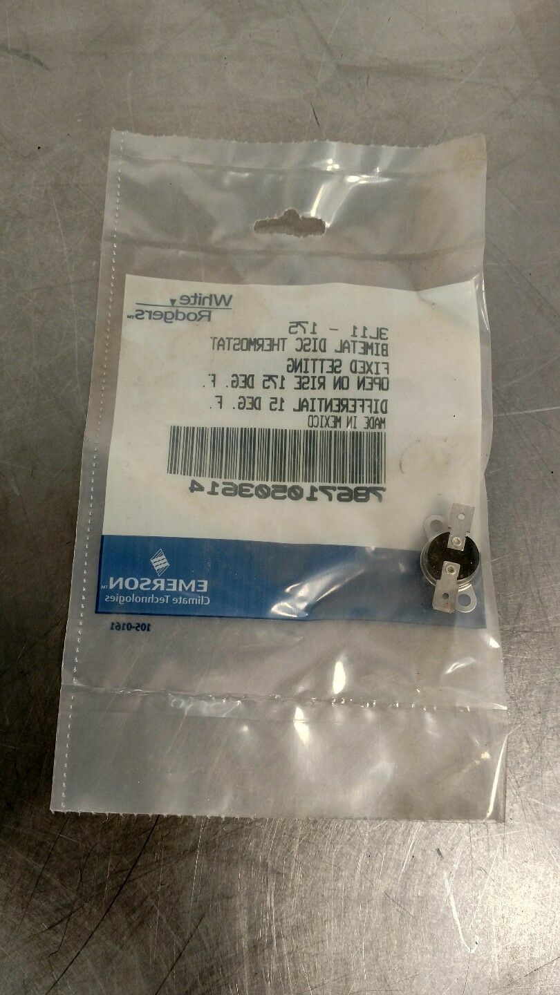 EMERSON White Rodgers 3L11-175 BIMETAL DISK THERMOSTAT (QTY 10) BIN#4