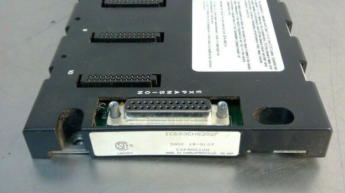 GE Fanuc- IC693CHS392F - Base 10-Slot Expansion 3C