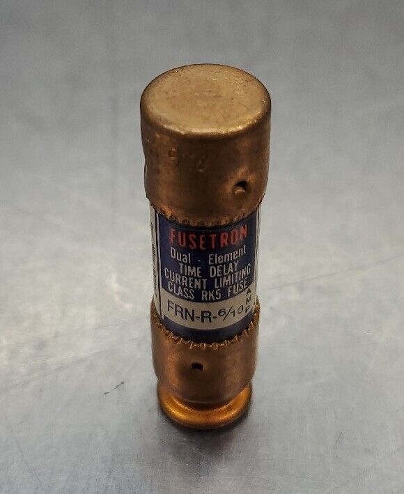 Bussman FUSETRON FRN-R-6/10 FUSE - 250VAC. 4D-BOX#2