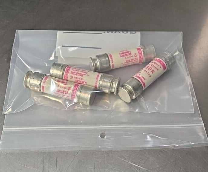 Gould Shawmut TR60R 60 A Time Delay Fuses. Loc4E-24