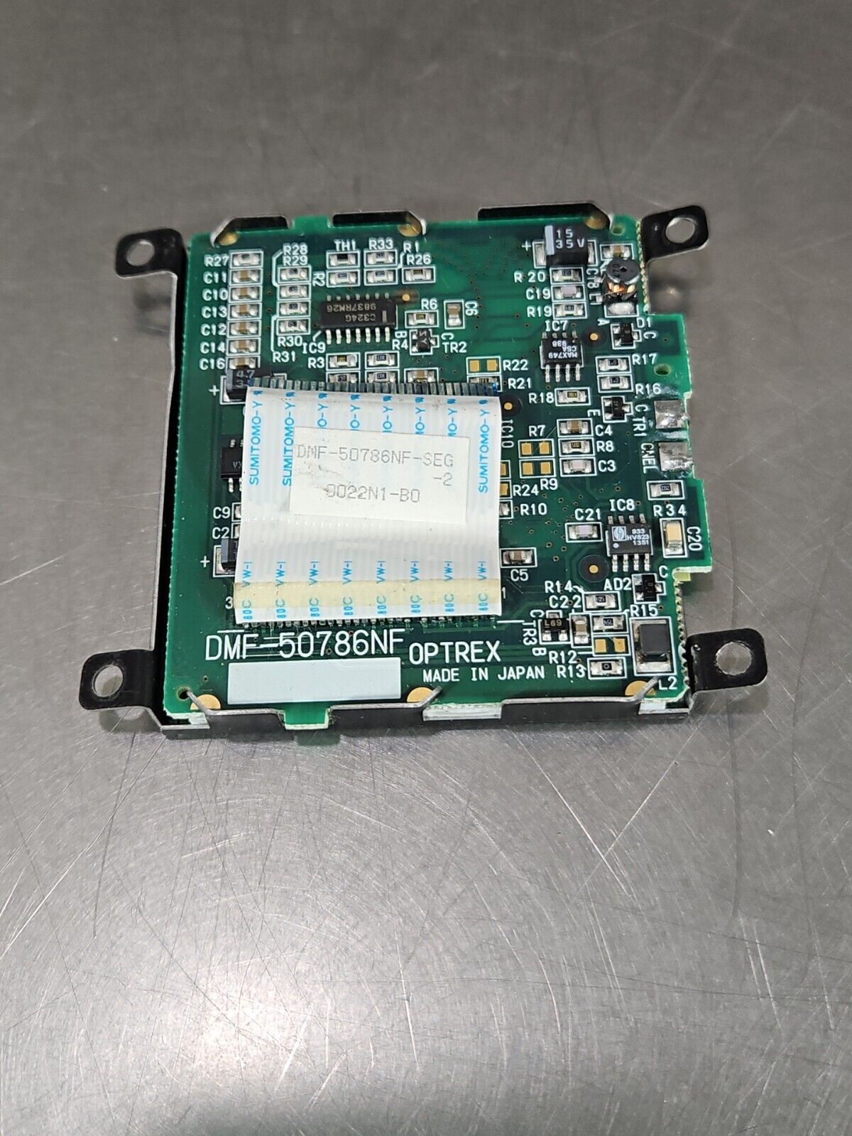 Optrex DMF50786NF. LCD Panel Display. Loc 3E-16