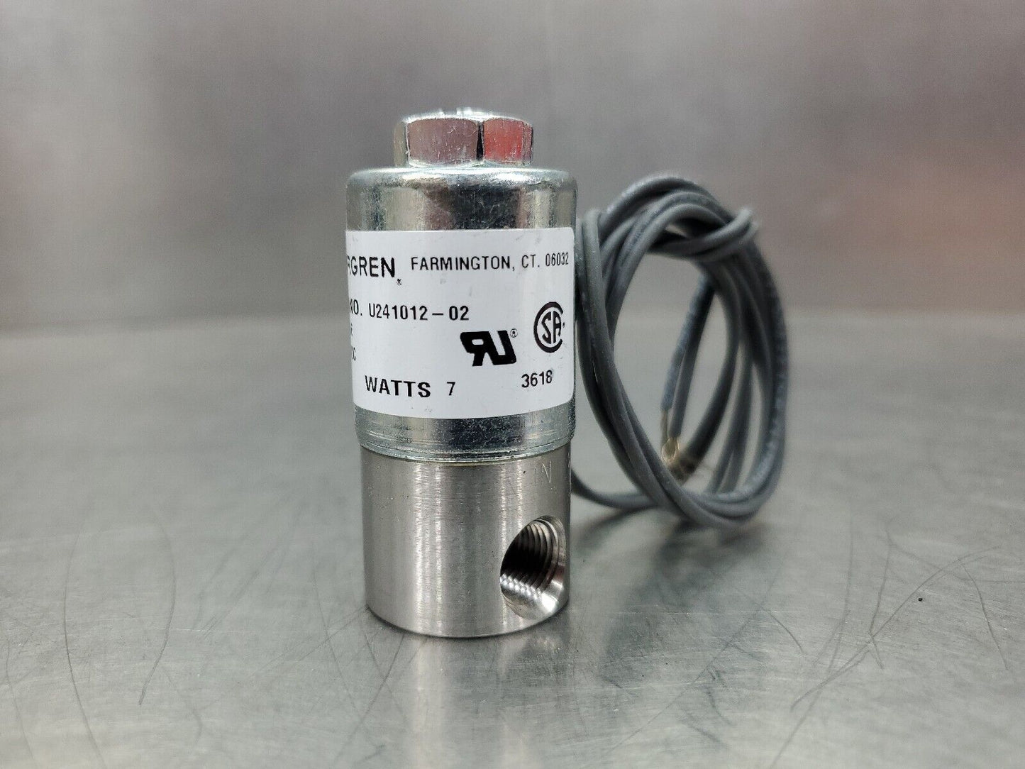 IMI NORGREN U241012-02 24VDC KIP VALVE. 6E-14