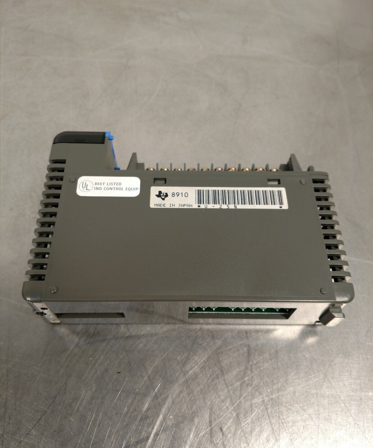 TEXAS INSTRUMENTS U-25N PLC INPUT MODULE No Cover Plate 3F