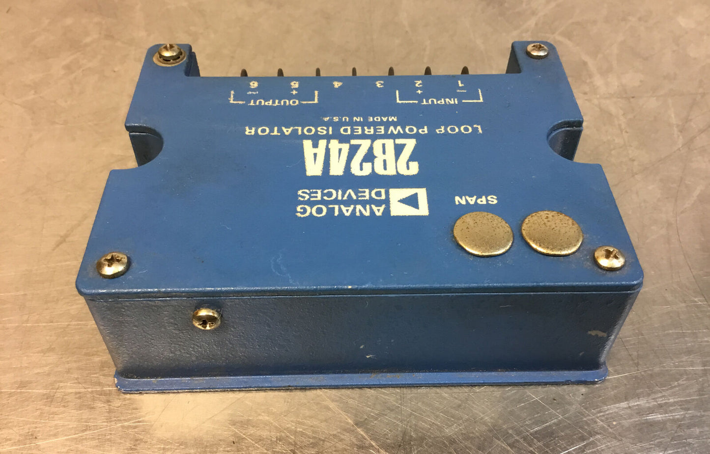 ANALOG DEVICES 2B24A LOOP POWERED ISOLATOR. 3D-2