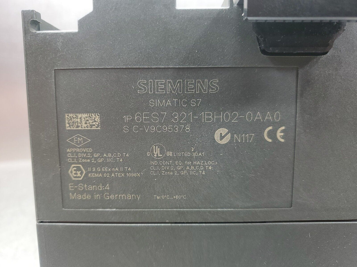 Siemens SIMATIC S7 6ES7 321-1BH02-0AA0 SM321 PLC Module. 3E-27