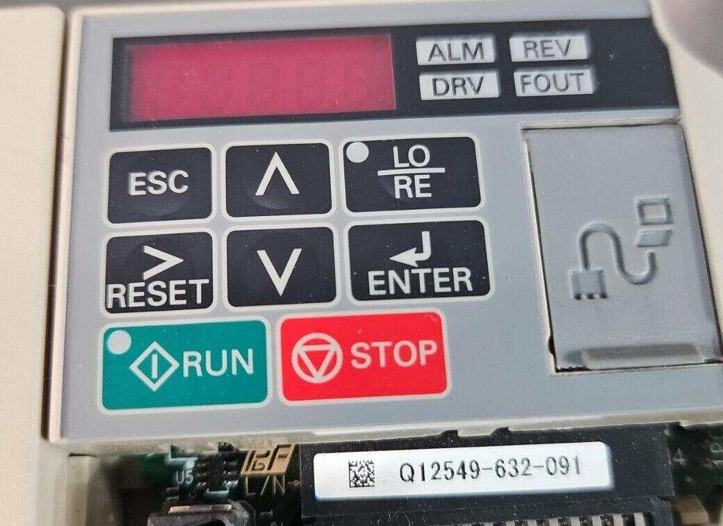 Yaskawa CIMR-VU2A0012FAAPRG: 1014 Servo Drive. 1B-13